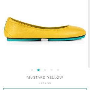 Mustard yellow tieks size 9